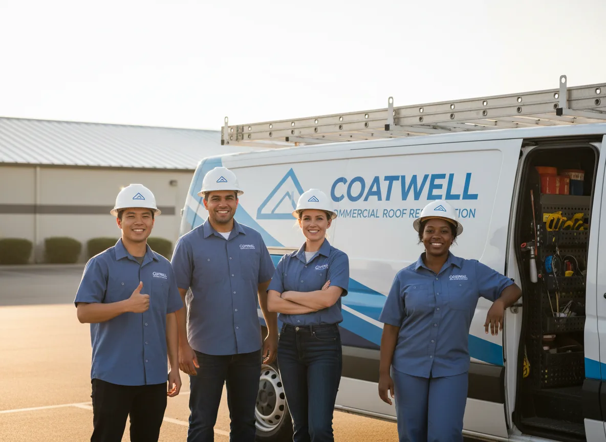 Commercial roof coating company in Galeton, CO
